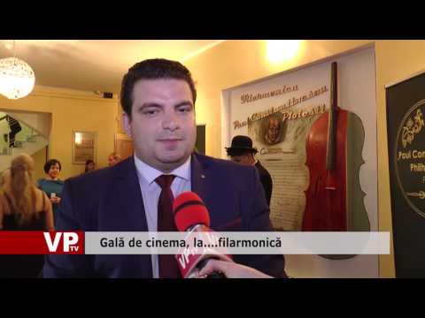 Gală de cinema, la… filarmonică