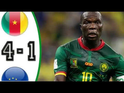 Cameroon Vs Cape Verde 4-1 Highlights & All Goals | World Cup