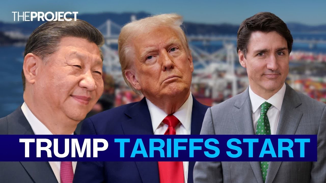 Trump's Tariffs Begin For Mexico & Canada
