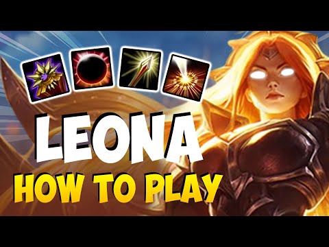HOW TO PLAY LEONA SUPPORT FOR BEGINNERS | LEONA Guide Season 11 | League of Legends