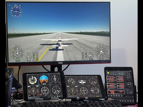 Flight Sim 2020, Instruments on iPads - a low cost solution