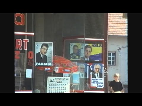 Podravska Slatina 1992. - Predizborne slike, video vremeplov