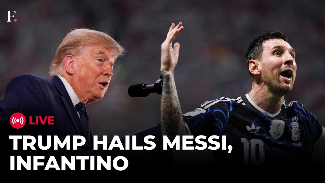FIFA World Cup 2026 LIVE: U.S President Donald Trump Attends FIFA Reception