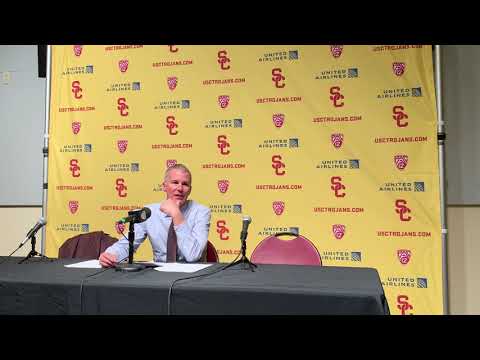 USC vs Portland Head Coach Andy Enfield postgame remarks
