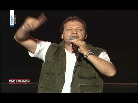 One Lebanon Concert , Nizar Francis speech