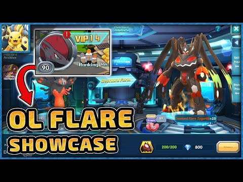 Overlord Flare Zygarde on a lvl90 account! - Pokeland Legends