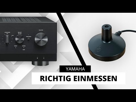 Yamaha Stereo Receiver perfekt Einmessen!