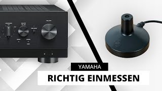 Yamaha Stereo Receiver perfekt Einmessen!