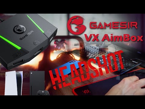 GameSir VX AimBox. Обзор. Мышь и клавиатура в любых играх на XBOX Series X, Playstation 5 и Switch.