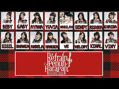 REFRAIN PENUH HARAPAN JKT48 ( 希望的リフレイン)  -COLOR CODED