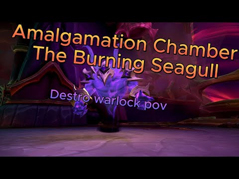 The Amalgamation Chamber Mythic - The Burning Seagull | Warlock Destro PoV