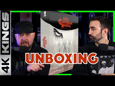 CLOCKWORK ORANGE 4K TITANS OF CULT UNBOXING | 4K Kings discuss if this edition is actually worth it