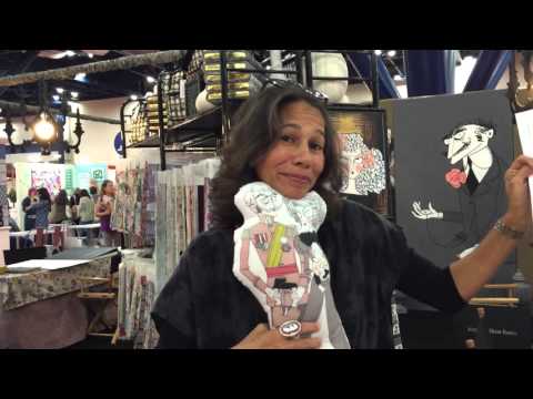 Quilt Market 2015 Nicole presents Something Ghastlie... this way comes