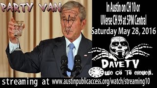 PARTY VAN on DaveTV #64 May 28, 2016