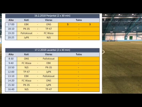 EBK SiljaLine 2018: JyPK - NJS 2.puoliaika