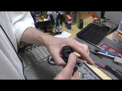 (396) Master Lock with Cut Shackle Single Pin Picked