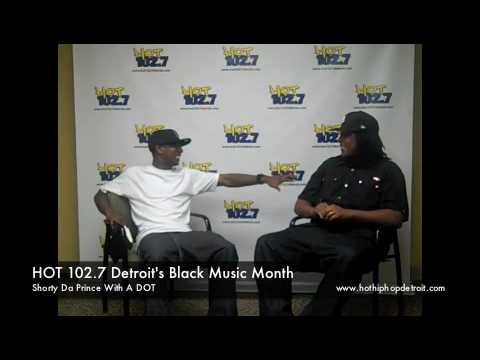 HOT 1027 DETROIT BLACK MUSIC MONTH SHORTY SPEAKS WITH A DOT