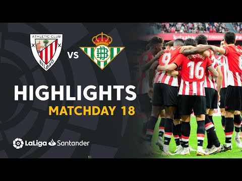 Resumen de Athletic Club vs Real Betis (3-2)