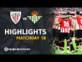 Highlights Athletic Club vs Real Betis (3-2)