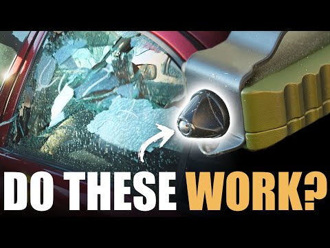 Do Glass Breakers Even Work? | Breaking Windows With Knives For "Science!"