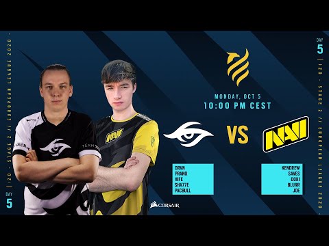 Team Secret vs Natus Vincere // Rainbow Six European league 2020 - Stage 2 - Playday #5