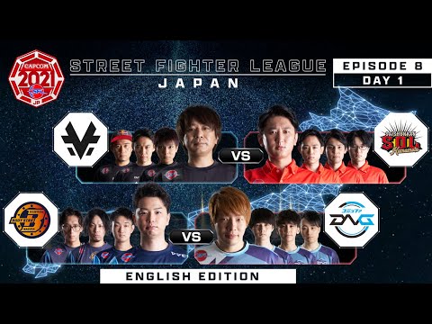 Street Fighter League: Pro-JP 2021 │  EPISODE 8- DAY 1