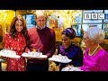 Royals take on the roulade challenge with Nadiya and Mary Berry! | A Berry Royal Christmas - BBC