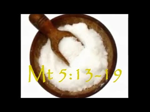 Mt 5:13-19 -- The salt of the earth and light of the world - Il-melħ ta' l-art u d-dawl tad-dinja