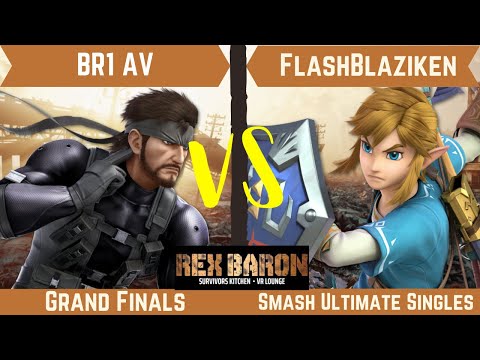Rex Baron 10 Grand Finals - FlashBlaziken (Link) Vs. Br1 AV (Snake)