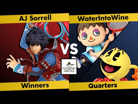 TCF Smash 3 Winners Quarters - AJ Sorrell (Shulk) vs WaterIntoWine (Villager, Pac-Man)