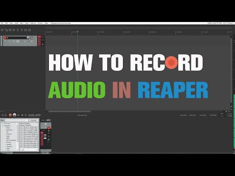 How to Record Audio in Reaper? Quick Tutorial