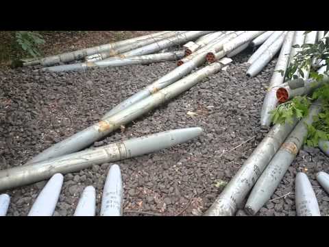 Неподалеку Мариуполя пограничники обнаружили склад с боеприпасами к «Градов»