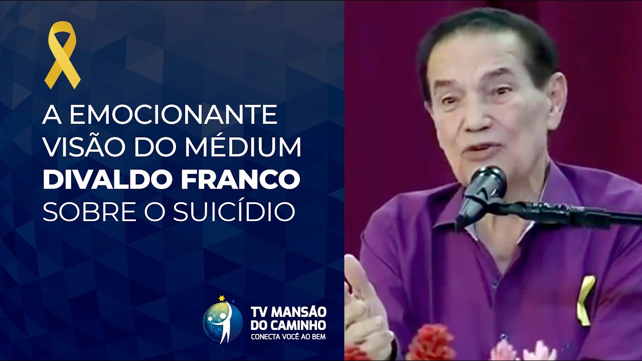 O suicídio na visão do médium espírita Divaldo Franco