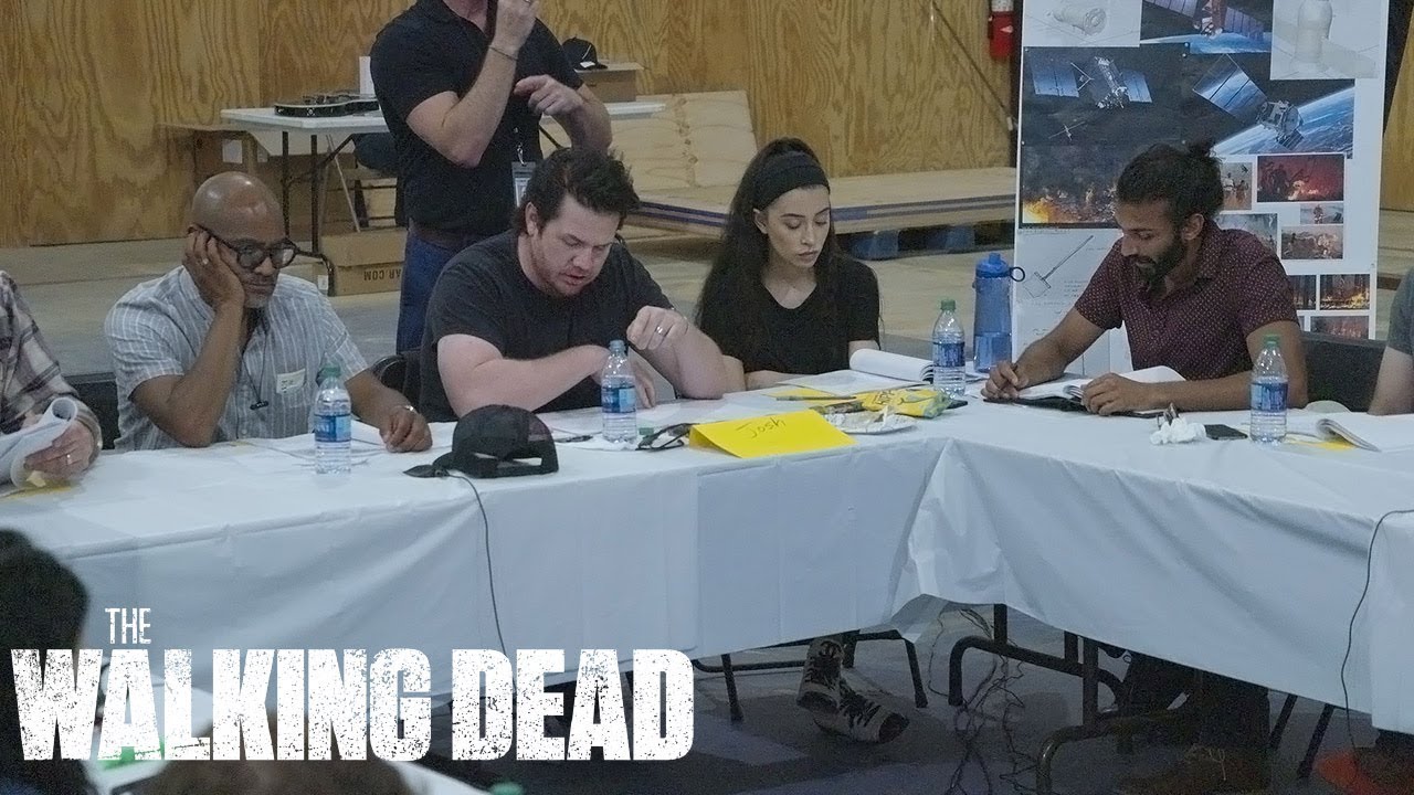 The Walking Dead: Season 10 Premiere Table Read Sneak Peek - YouTube