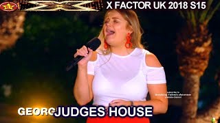 Georgia Burgess sings Somebody Else&#39;s Guy The Girls | Judges House X Factor UK 2018