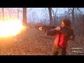 AirSplat OD Presents Kristen Shoots Real Steel Guns For All The Airsoft Haters