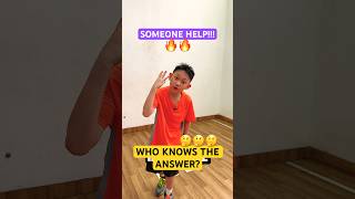 CAN ANYONE HELP HER? 🤔🤯 WHAT’S THE ANSWER?  #shorts #comedy #basketballshorts #hooper #viralshorts 