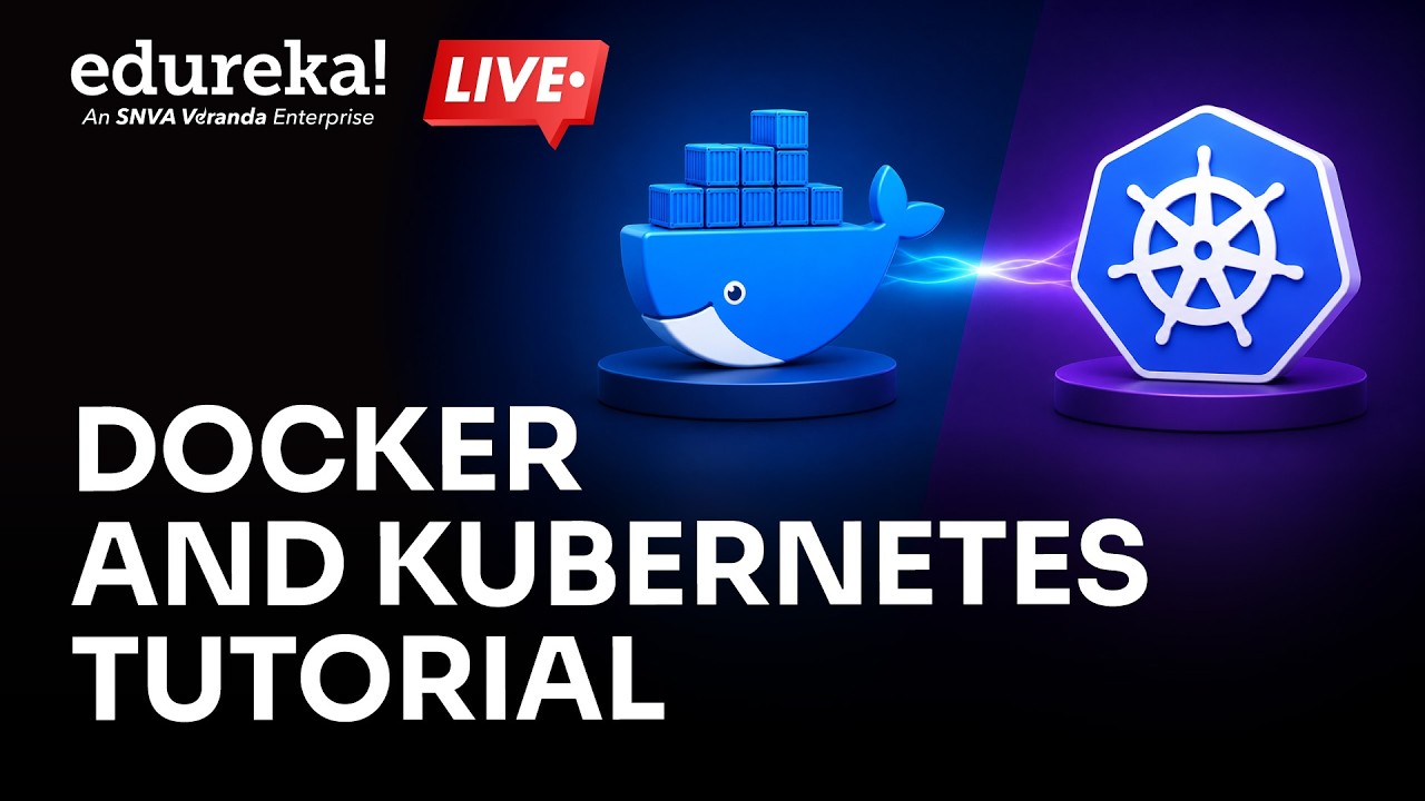 Docker and  Kubernetes  Explained | Docker Vs Kubernetes | Kubernetes Tutorial | Edureka Live