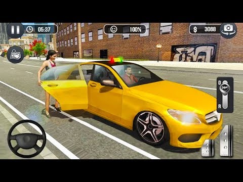 Taxi Driver 2019 - 3D City Cab Simulator - Android iOS Gameplay