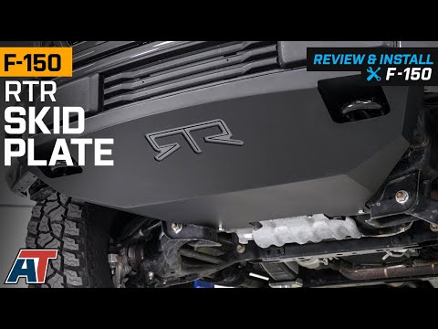 2018-2022 F150 RTR Skid Plate; Satin Black Review & Install