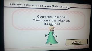 Mario Kart Wii - Unlocking Rosalina