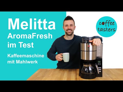 Melitta AromaFresh [1021-01] Filterkaffeemaschine mit Mahlwerk (Testbericht)