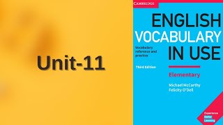 Vocabulary in Use (Elementary) (Unit 11)