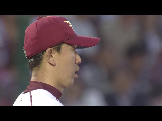 2回表 イーグルスの先発・川井 2回途中3失点でKO!! 試合を作れずに無念の降板… 2014/6/4 E-T