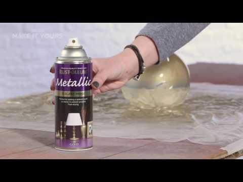 Farba Metaliczna w Sprayu | Farba w sprayu | Dekoracja sprayem | DIY | Malowanie sprayem