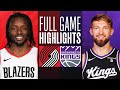 TRAIL BLAZERS at KINGS | FULL GAME HIGHLIGHTS | November 8, 2023