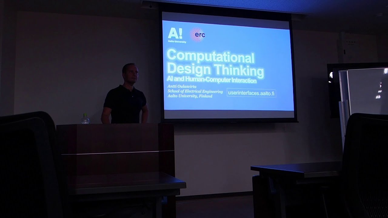 Computational Design Thinking: AI in Human-Computer Interaction