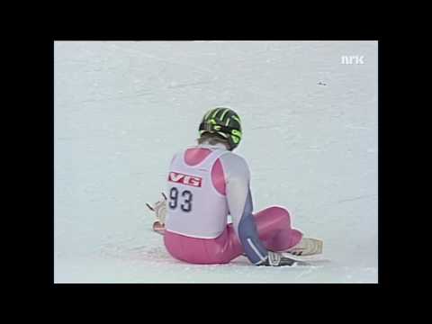 Kent Johanssen - Utkjøring på én ski - NM Meldal 1996