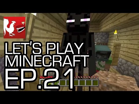Let's Play Minecraft - Episode 21 - Stronghold Hunting in 1.8! | Rooster Teeth