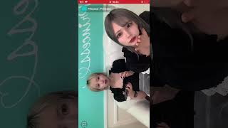 ガルバ　二人組　パイちら　tiktokライブ